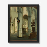 Interior of the Oude Kerk, Delft by Hendrick van Vliet - thumbnail_1_bf_673226ee12f9211d49d3d7ff